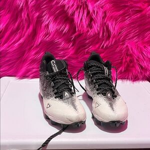 Under Armour Black and White Athletic Shoes